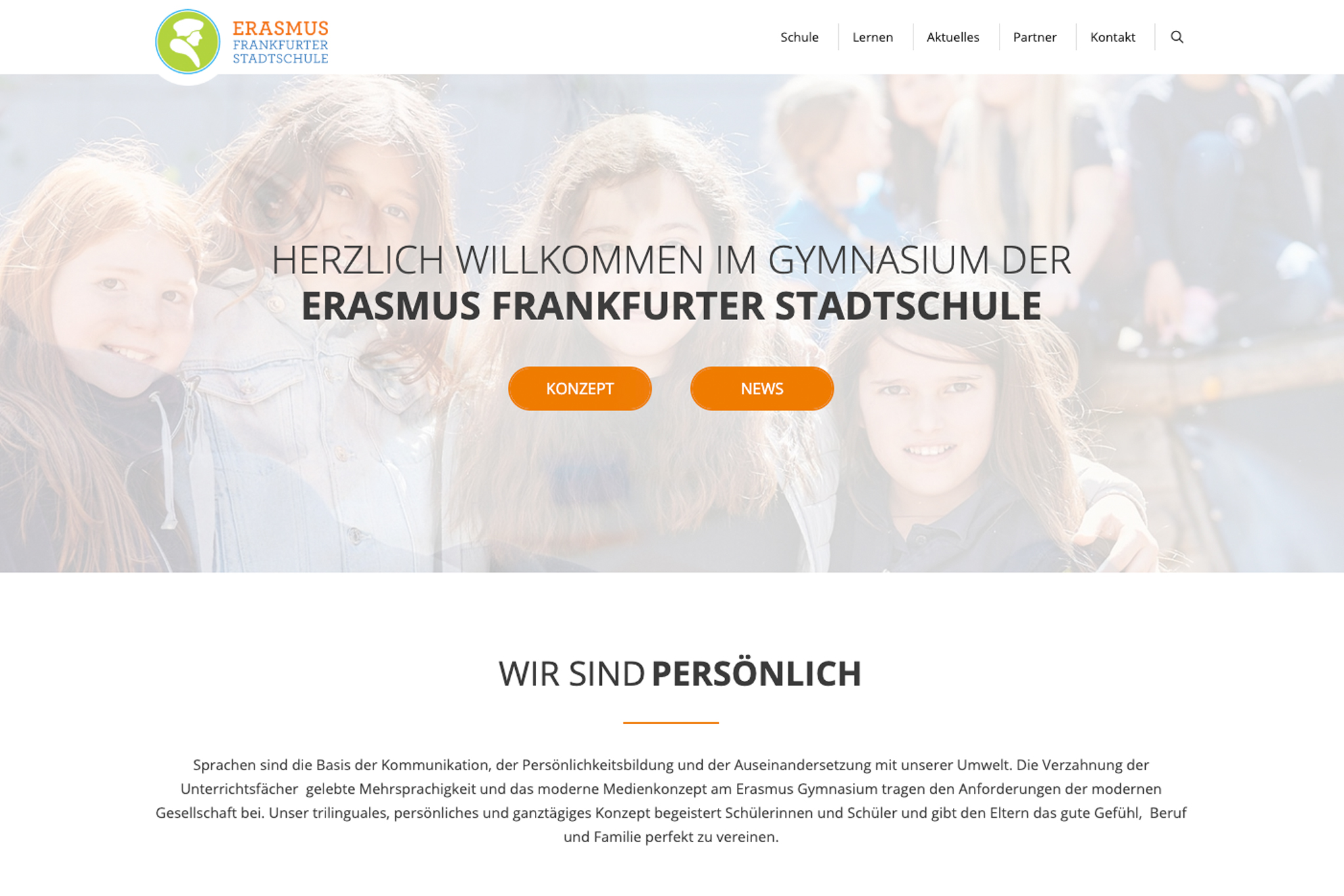 Vorschau neue Website – Erasmus Frankfurter Stadtschule – ganztags und trilingual