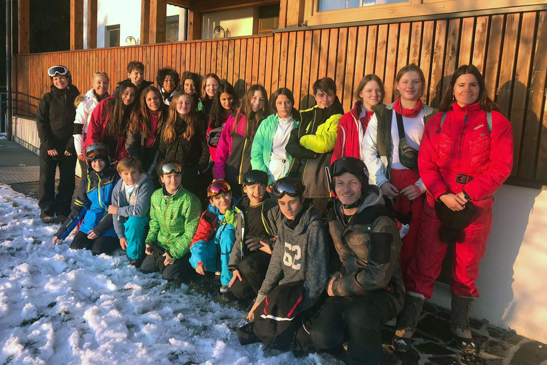 Gruppenfoto – Erasmus Frankfurter Stadtschule – ganztags und trilingual